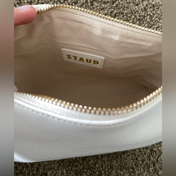 Staud Shirley PVC bag in White - Picture 3 of 5